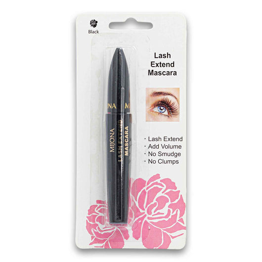 Mijona, Lash Extend Mascara Black Add Volume No Smudge No Clumps - Cosmetic Connection