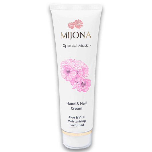Mijona, Hand & Nail Cream Aloe & Vitamin E Moisturising Perfumed 100ml - Cosmetic Connection