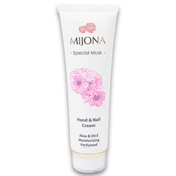 Mijona, Hand & Nail Cream Aloe & Vitamin E Moisturising Perfumed 100ml - Cosmetic Connection