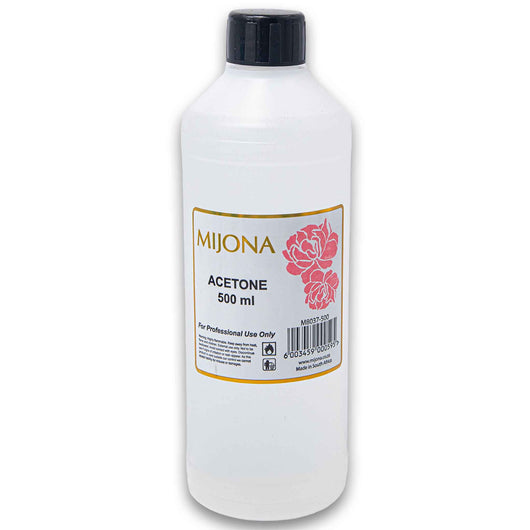 Mijona, Acetone Nail Polish Remover for Professional Use 500ml - Cosmetic Connection
