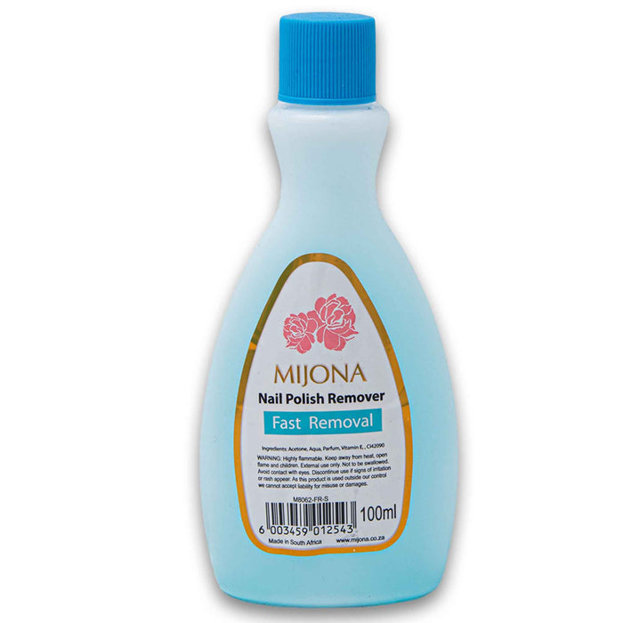 Nail Polish Remover Fast Removal 100ml for Easy Use – Cosmetic Connection