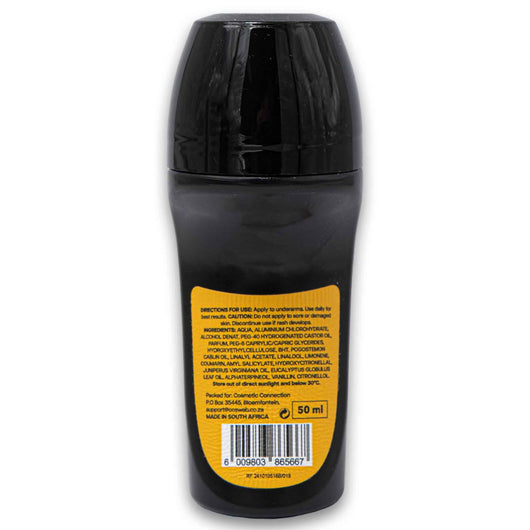 Cosmetic Connection, Roll-on Deodorant for Men 50ml - Cosmetic Connection