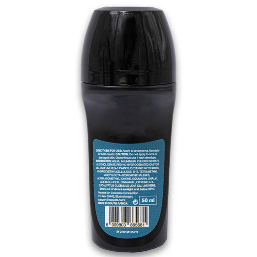 Cosmetic Connection, Roll-on Deodorant for Men 50ml - Cosmetic Connection
