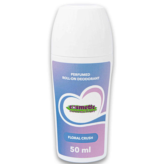 Cosmetic Connection, Perfumed Roll-on Deodorant for Women 50ml - Cosmetic Connection