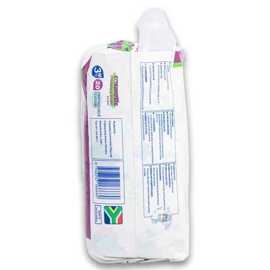 Cosmetic Connection, Disposable Nappies for Boys and Girls Economy 20 Pack - Cosmetic Connection