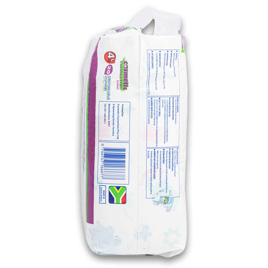Cosmetic Connection, Disposable Nappies for Boys and Girls Economy 20 Pack - Cosmetic Connection