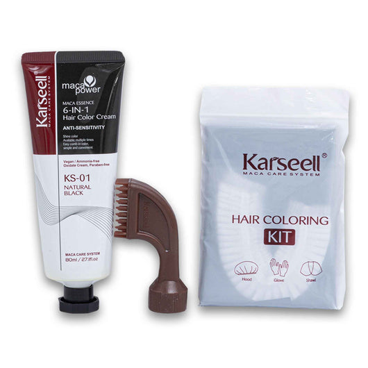 Karseell, Maca Power Maca Essence 6-in-1 Hair Color Cream Anti-sensitivity 80ml - Cosmetic Connection