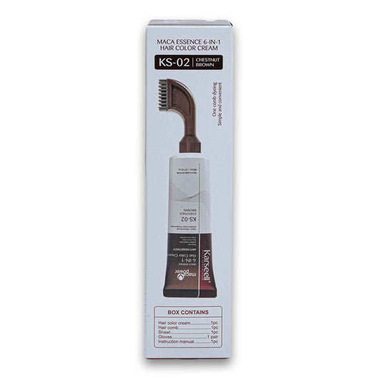 Karseell, Maca Power Maca Essence 6-in-1 Hair Color Cream Anti-sensitivity 80ml - Cosmetic Connection