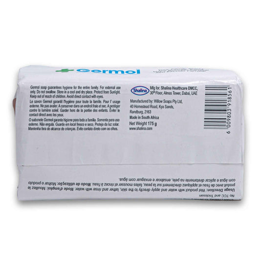 Shalina, Germol Original Hygiene Soap Bar Your Family Shield Safe on Skin 175g - Cosmetic Connection