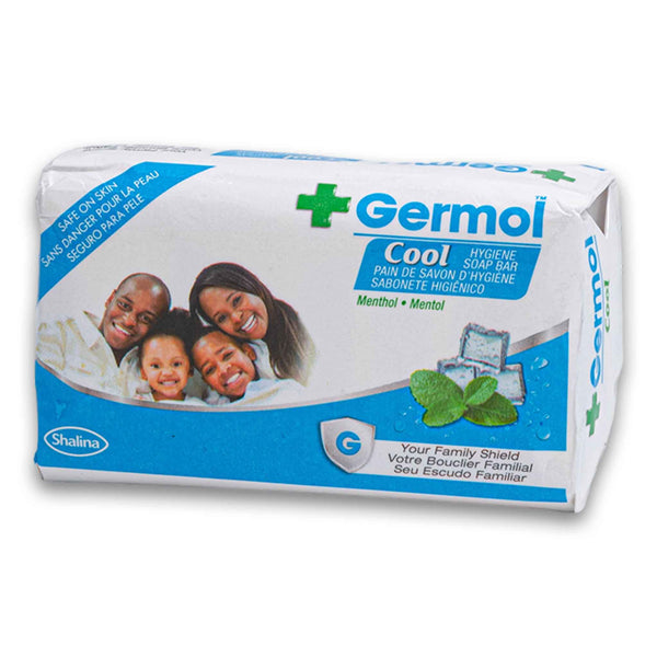 Shalina, Germol Cool Hygiene Soap Bar Your Family Shield Safe on Skin 175g - Cosmetic Connection
