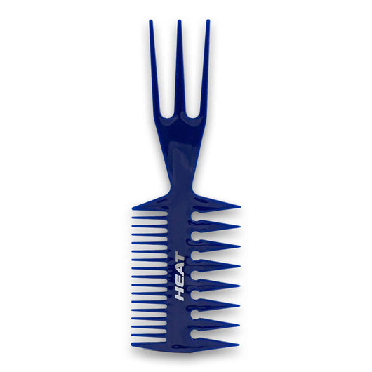 Heat Hair Tools, Triple Fork Detangling Comb Dual-Sided Styling Tool - Cosmetic Connection