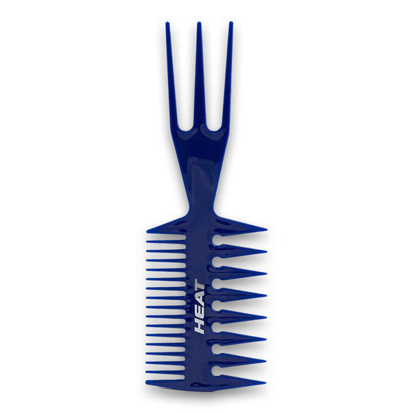 Triple Fork Detangling Comb Dual-Sided Styling Tool