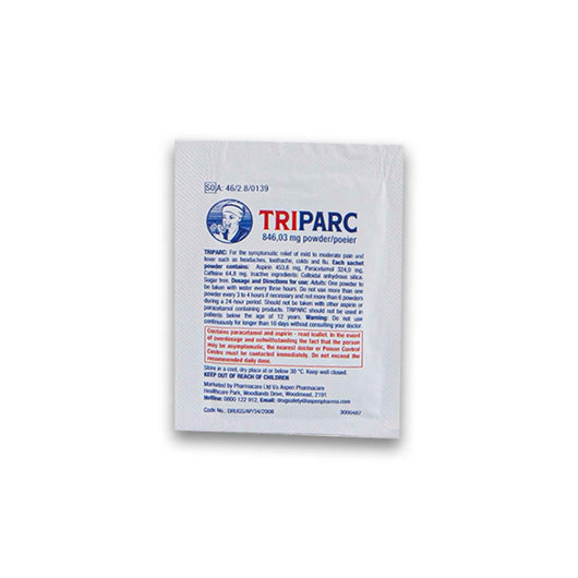 Triparc, Headache Toothache Cold & Flu Relief 846.03mg Powder Sachet - Cosmetic Connection
