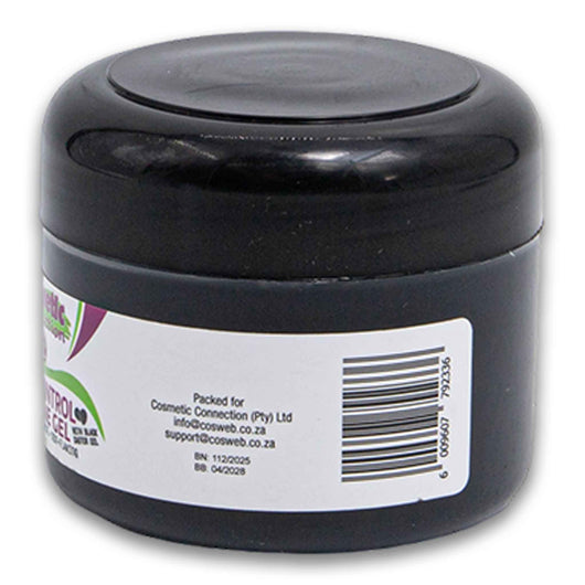 Cosmetic Connection, Edge Control Hairline Gel with Black Castor Oil Superior Hold & Shine Non-flaking 250g - Cosmetic Connection