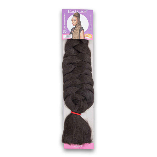 Darling, One Million Braid 20" x 2 Volume 100% Kanekalon Japanese Fibre - Cosmetic Connection