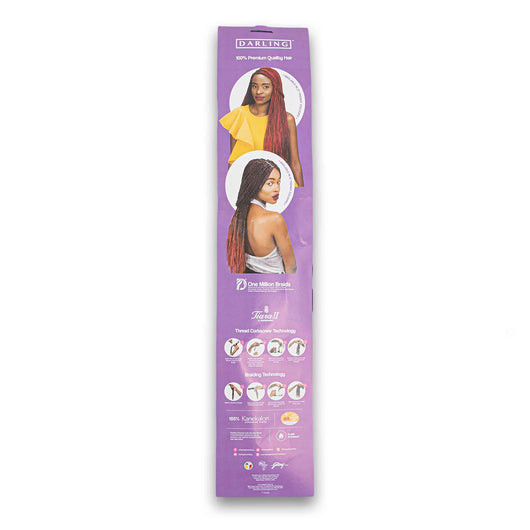 Darling, One Million Braid 20" x 2 Volume 100% Kanekalon Japanese Fibre - Cosmetic Connection