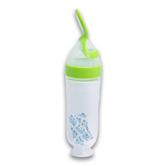 Pretty Play, Baby Feeding Spoon Squeeze Dispensing Bottle - Assorted Colour - Cosmetic Connection