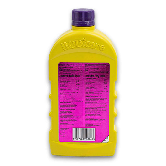 Bodicare, Stametta Body Liquid Western Herbal Medicine Blend of Herbs Vitamins & Minerals 500ml - Cosmetic Connection