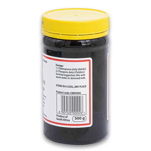 Bodicare, Crude Black Molasses a Dietary Supplement for Young and Old 500g - Cosmetic Connection