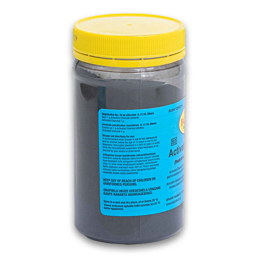 Bodicare, Activated Charcoal Powder for Suspension 125g - Cosmetic Connection