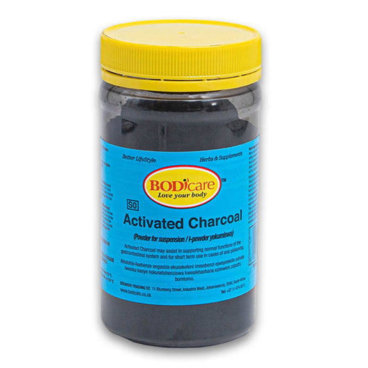 Bodicare, Activated Charcoal Powder for Suspension 125g - Cosmetic Connection