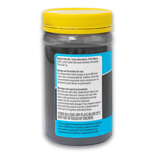 Activated Charcoal Powder for Suspension 125g - Pure Quality – Cosmetic ...