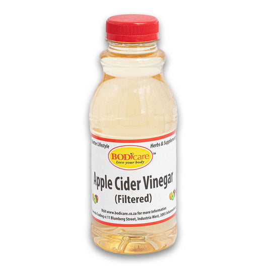 Bodicare, Apple Cider Vinegar Filtered 500ml - Cosmetic Connection