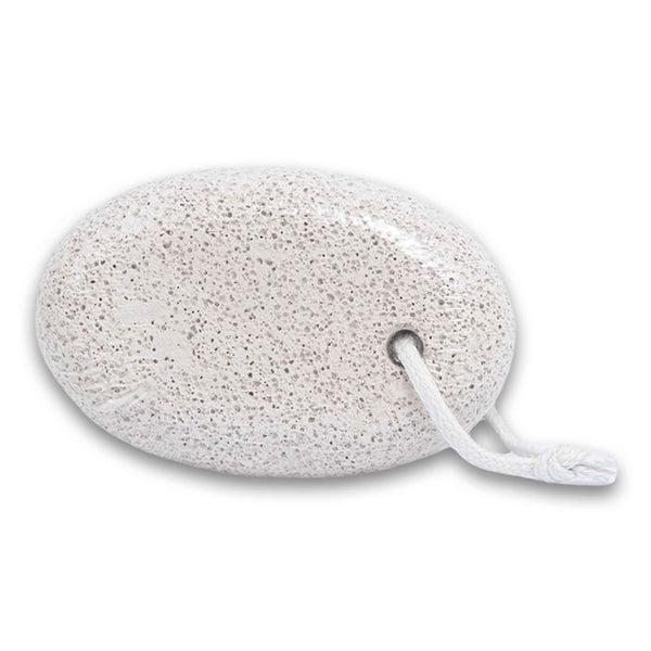 Naturally Flawless, Natural Pumice Stone Foot File Callus Remover Scrubber with Rope - Cosmetic Connection