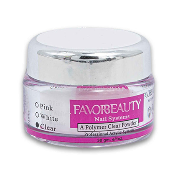 Professional Acrylic System Nail Polymer Powder Clear 30g
