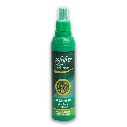 Sofnfree, Gro Scalp Spray with Biotin & Caffeine Helps Prevent Hair Loss 250ml - Cosmetic Connection