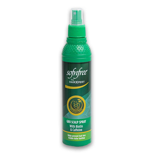 Sofnfree, Gro Scalp Spray with Biotin & Caffeine Helps Prevent Hair Loss 250ml - Cosmetic Connection