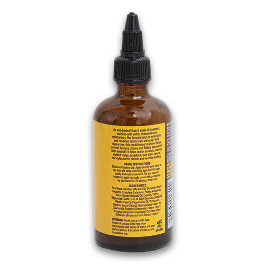 MPL, Sulfur SOS Hair & Scalp Oil with Chamomile & Almond Oil Anti-dandruff 100ml - Cosmetic Connection
