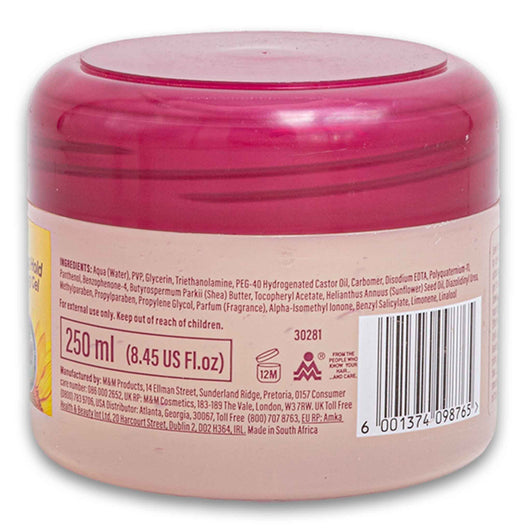 Easy Waves, Strong Hold Styling Gel with Shea Butter & Vitamin E Non-Flaking 250ml - Cosmetic Connection