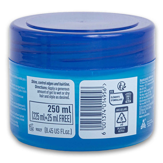 Stylin Dredz, Edge Control & Braid Golding Gel with Glycerine & Silk Protein Non-flaking 250ml - Cosmetic Connection