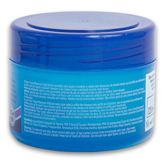 Stylin Dredz, Edge Control & Braid Golding Gel with Glycerine & Silk Protein Non-flaking 250ml - Cosmetic Connection