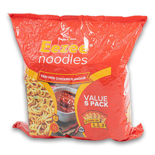 Noodle King, Eezee Noodles 3 Minutes Cook Time 5 x 65g Value Pack - Cosmetic Connection