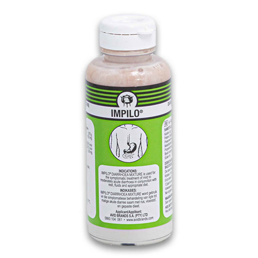 Impilo, Diarrhoea Mixture for Suspension Relief 100ml - Cosmetic Connection