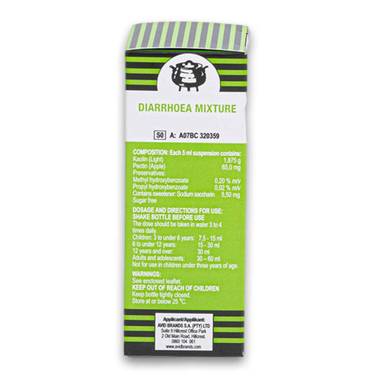 Impilo, Diarrhoea Mixture for Suspension Relief 100ml - Cosmetic Connection
