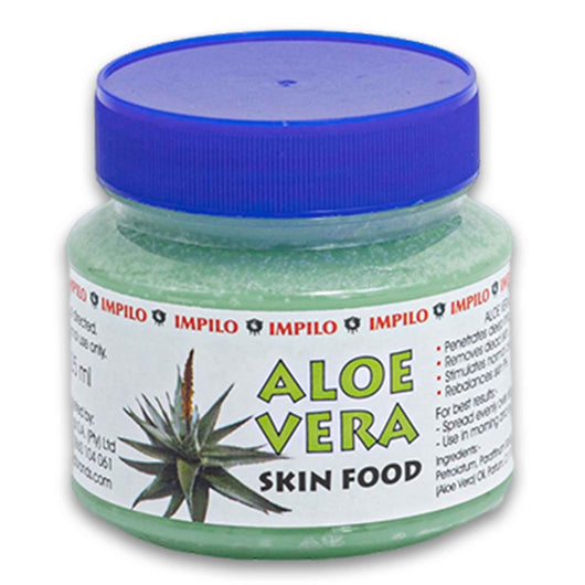 Impilo, Aloe Vera Skin Food Removes Dead Skin 125ml - Cosmetic Connection