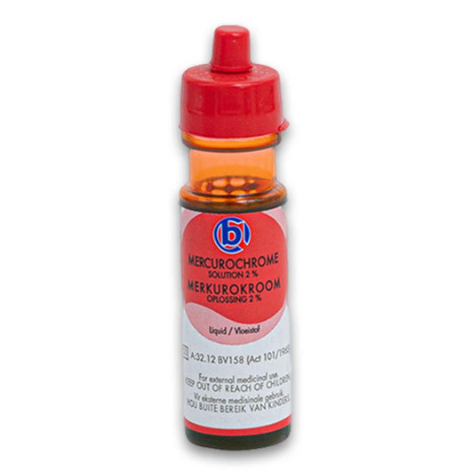 Avid Brands, Mercurochrome Solution 2% Antiseptic Liquid 20ml - Cosmetic Connection