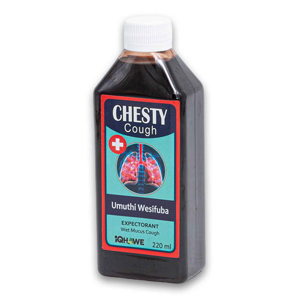 Chesty Cough Syrup Umuthi Wesifuba Expectorant 220ml