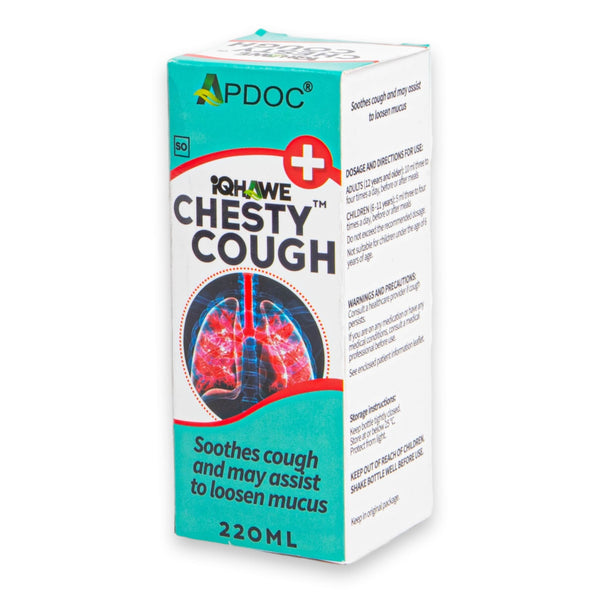 Chesty Cough Syrup 200ml | Soothes Cough & Loosens Mucus