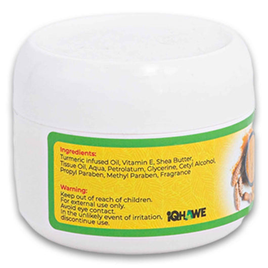 iQhawe, Turmeric Cream Natures Miracle Skin 125ml - Cosmetic Connection