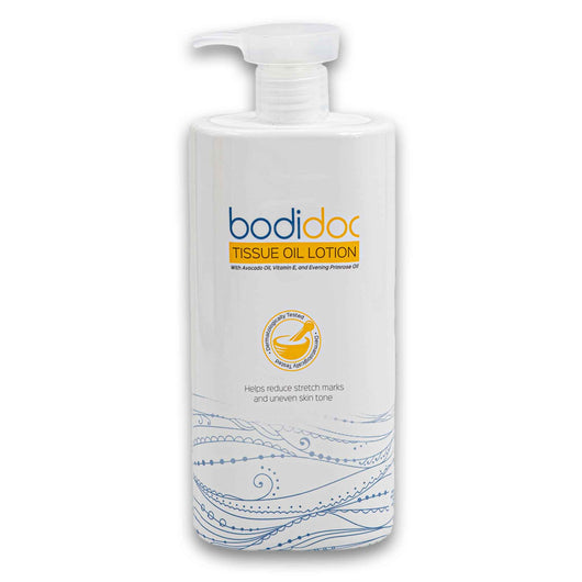 Bodidoc, Tissue Oil Lotion with Avocado Oil Vitamin E and Evening Primrose Oil 450ml - Cosmetic Connection