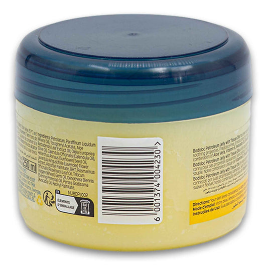 Bodidoc, Tissue Oil Petroleum Jelly with Vitamin E & Aloe Vera Moisture & Protect 250ml - Cosmetic Connection