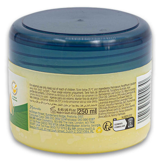 Bodidoc, Tissue Oil Petroleum Jelly with Vitamin E & Aloe Vera Moisture & Protect 250ml - Cosmetic Connection