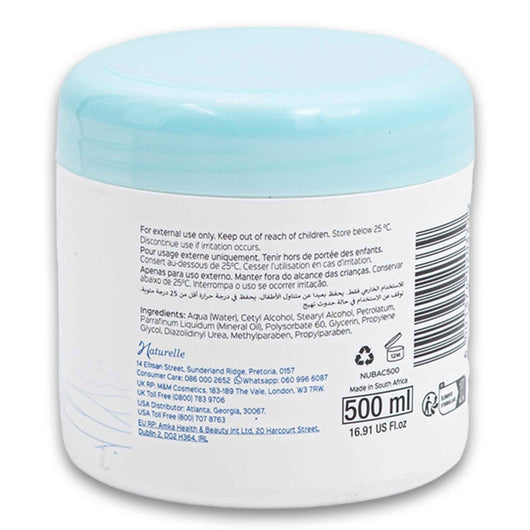 Bodidoc, Aqueous Cream 24Hour Moisture for All Skin Types Fragrance Free 500ml - Cosmetic Connection