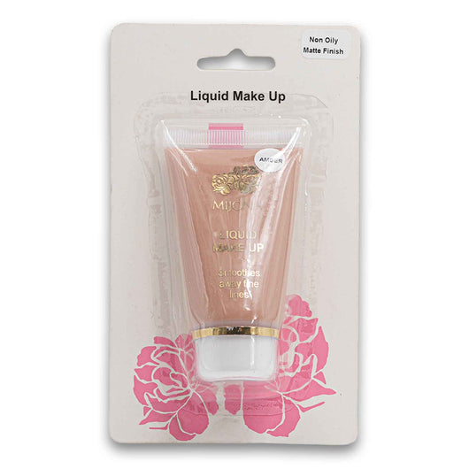 Mijona, Liquid Make-up Smooth Finish Foundation Fine Lines 60ml - Cosmetic Connection