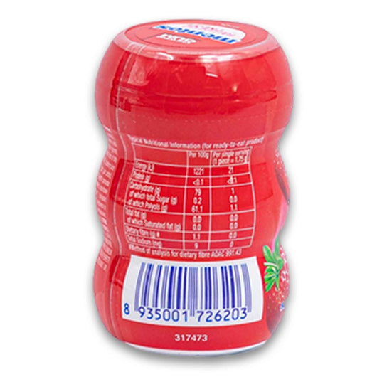 Mentos, Full Fresh Strawberry Flavoured Chewing Gum Sugar-free 10 Pack - Cosmetic Connection