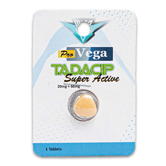 NSIY, Pro Vega Tadacip Sexual Enhancement Super Active 1 Tablet - Cosmetic Connection